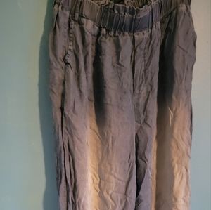 Women denim pants large by Zenana